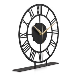 Aberto Design Reloj decorativo Roman - Negro